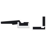 Blum ráütődő pánt Aventos HF top-hoz, 120°, rugó nélkül, csavarra (70T5550.TL)