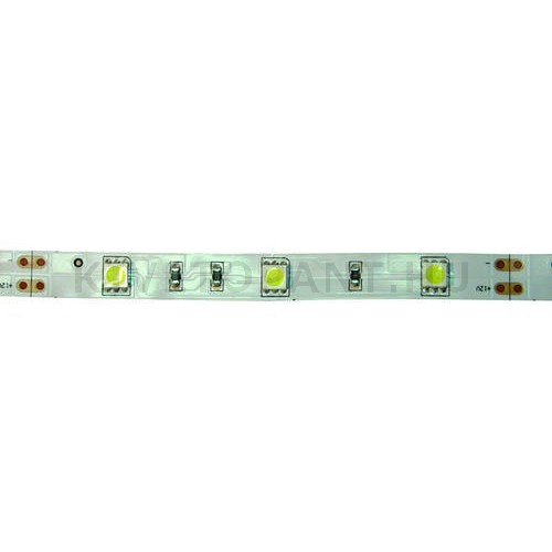 LED szalag  7,2W/m 12V hidegfényű IP0