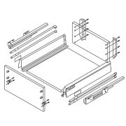 StrongBox fiókszett H204/270mm szürke
