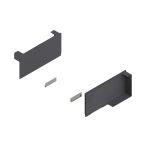   Blum Aventos HK top takarósapka-készlet, Servo-Drive nélkül, sötétszürke (22K8000)