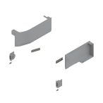  Blum Aventos HK top takarósapka-készlet, Servo-Drive-hoz, szürke (23K8000)