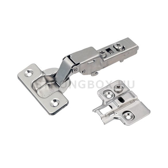 Strong kivetőpánt plus féligzáró 110° klip+excenteres talp