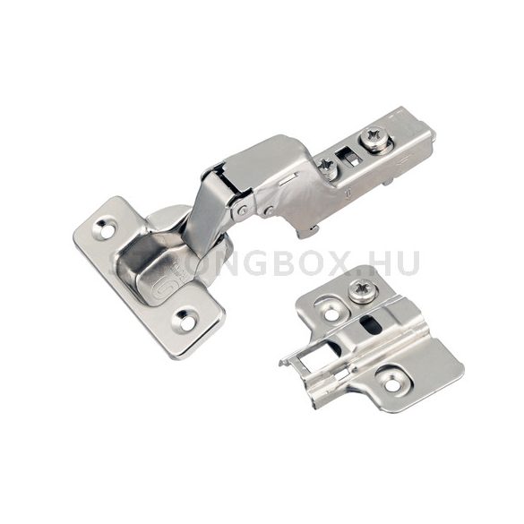 Strong kivetőpánt plus közézáró 110° klip+excenteres talp