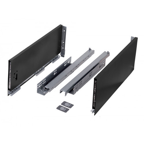StrongMax fiókszett 185/550 mm fekete