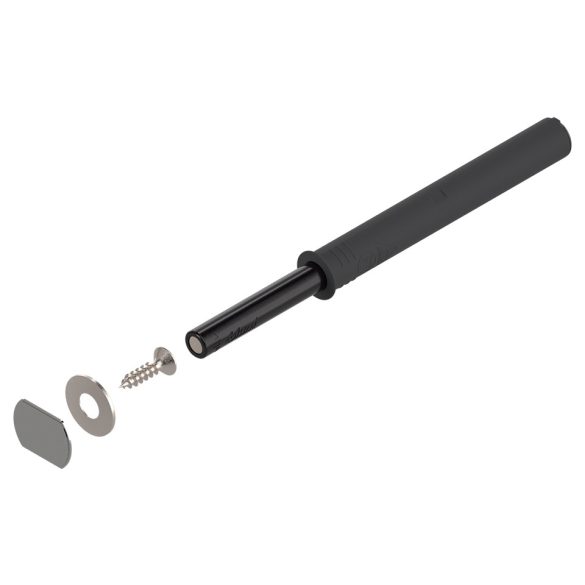 Blum TIP-ON gázrugó 76 mm, mágnessel, szénfekete (956A1004)