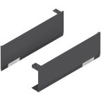   Blum Aventos HF/HL/HS top takarósapka-készlet, Servo-Drive nélkül, sötétszürke (22.8000)