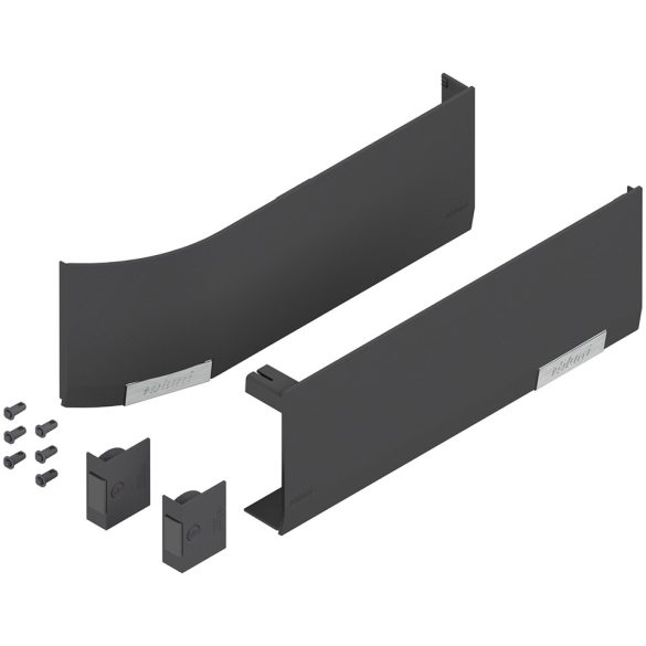 Blum Aventos HF/HL/HS top takarósapka-készlet, Servo-Drive-hoz, sötétszürke (23.8000)