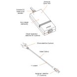Blum SERVO-DRIVE 72 W-os transzformátor Aventos HK top-hoz (Z10NE04EE)