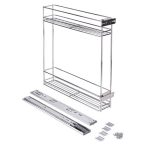   Drót Jolly kosár 150mm-es korpuszba csillapított golyóssínnel króm J/B