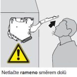 Blum Aventos HK-S közepes mechanizmus, ipari csomagolás (20K2C01.02)